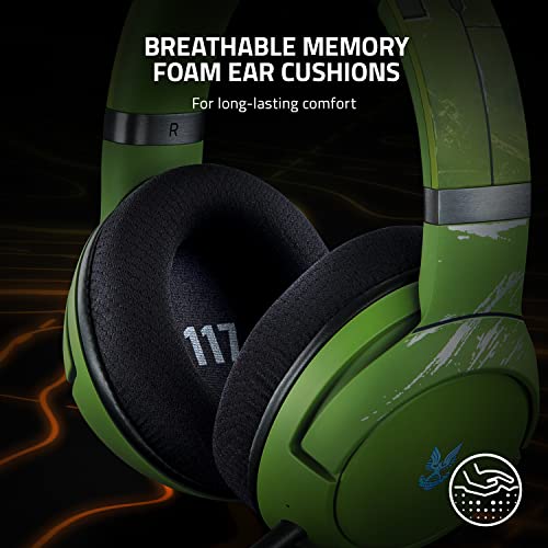 Razer Kaira Pro Wireless Headset: Halo Infinite Edition