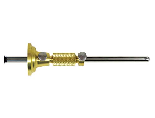 Woodworking Precision Marking Gauge with Extra Cutters, Brass