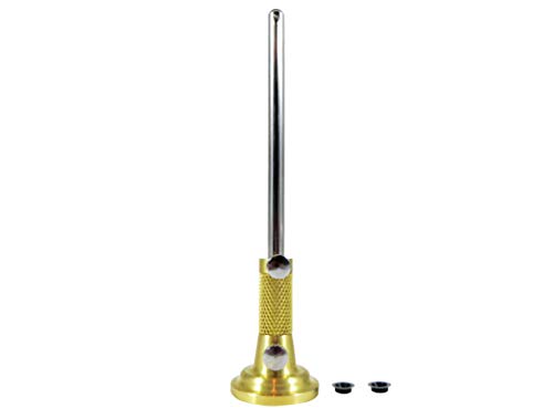 Woodworking Precision Marking Gauge with Extra Cutters, Brass