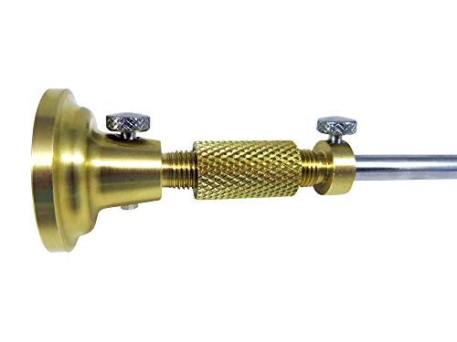 Woodworking Precision Marking Gauge with Extra Cutters, Brass