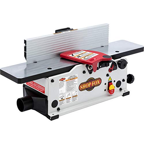 Shop Fox 6" Benchtop Jointer - Spiral Cutterhead