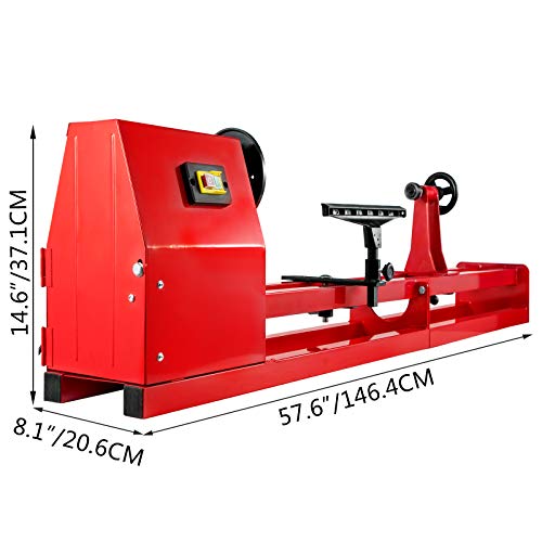 Benchtop Wood Lathe - 14" x 40", 1/2HP