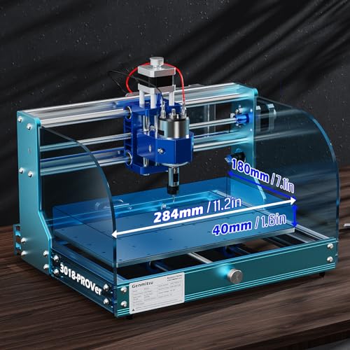 Genmitsu 3018-PROVer V2 CNC Router: Beginner's Full Aluminum Kit