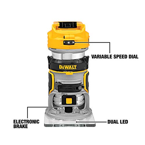 DEWALT 20V Max XR Cordless Router Tool