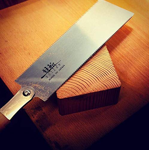 SUIZAN Japanese Ryoba Hand Saw for Woodworking