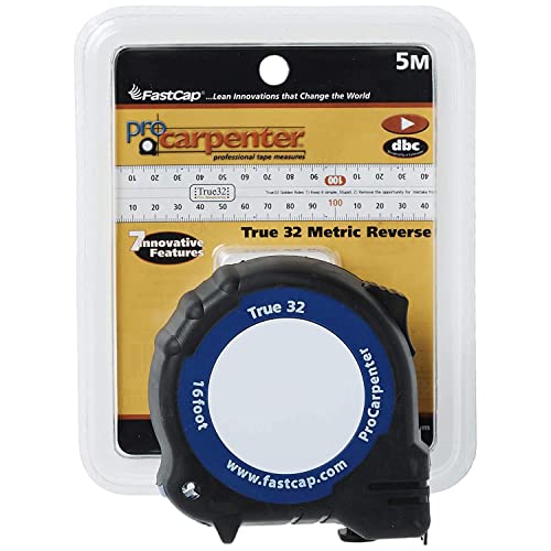 FastCap ProCarpenter True32 Metric Measuring Tape - Ideal Home DIY