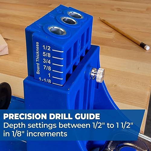 Kreg K4 Pocket Hole Jig - Adjustable DIY Tool