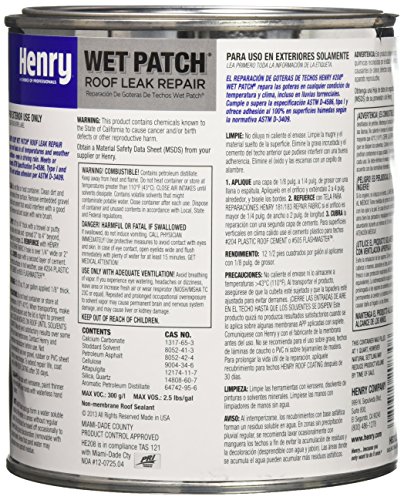 Henry HE208030 Roof Cement, Classic DIY Assorted Colors