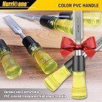 Durable 4 Piece Wood Chisel Set with High Impact Handle