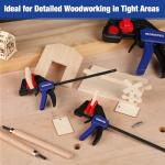 WORKPRO 6" Mini Bar Clamps - Woodworking Essentials