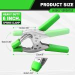 SWANLAKE 8&16PCS 6" inch Spring Clamp Set