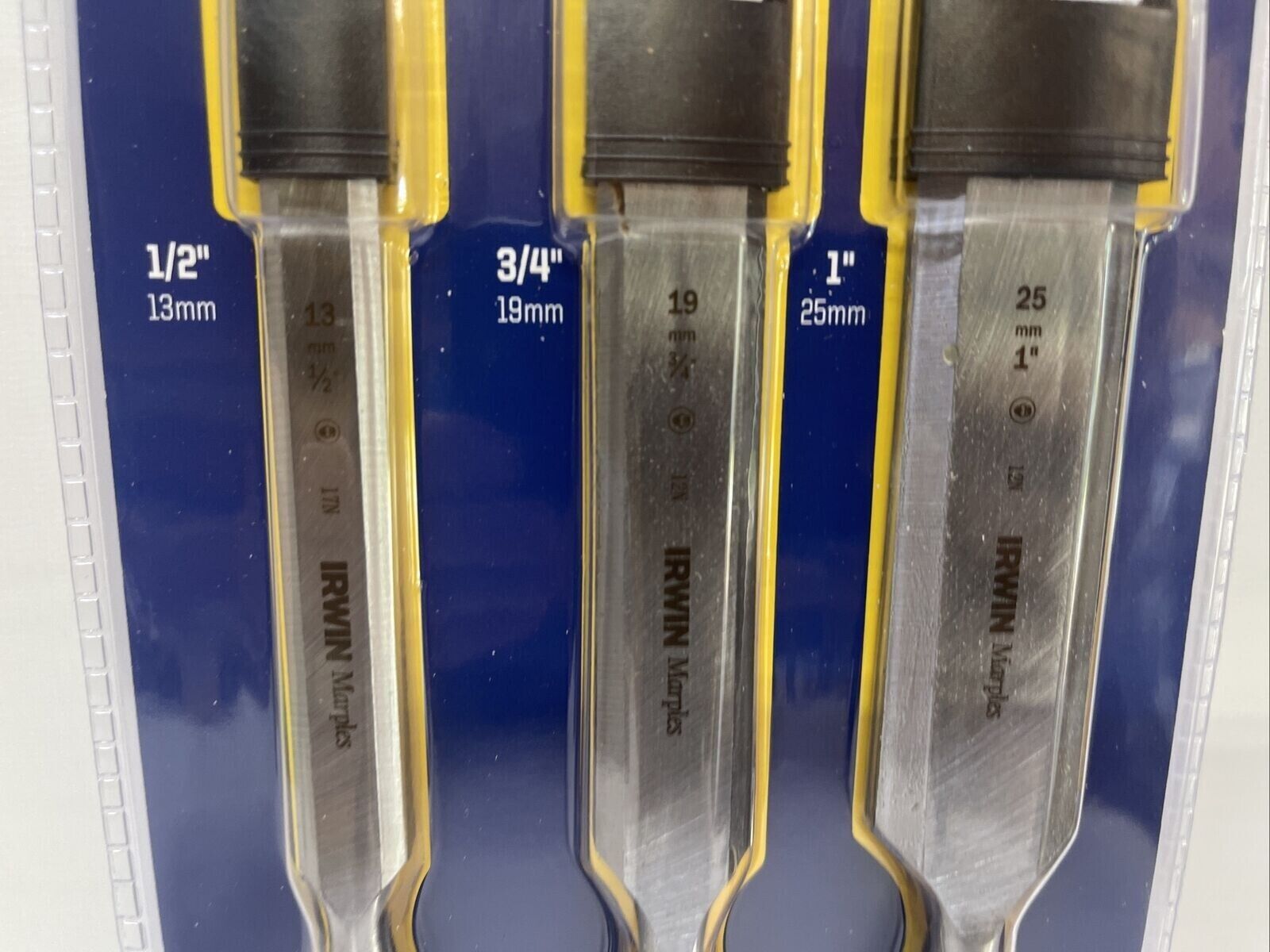 Irwin Marples 3 Piece Chisel Set - Woodworking