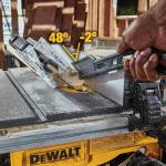 8-1/4 Inch DEWALT Table Saw for Woodworking