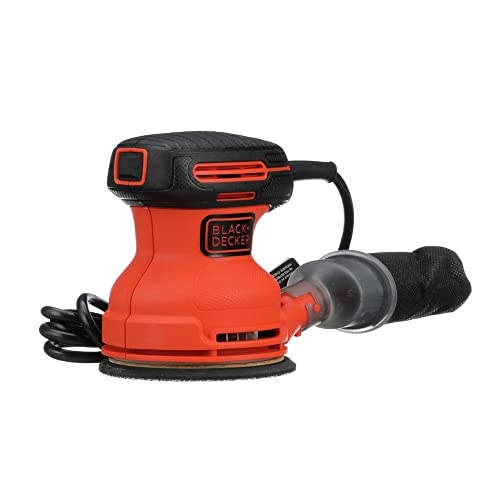 BLACK+DECKER 5" Orbital Sander with Dust Bag