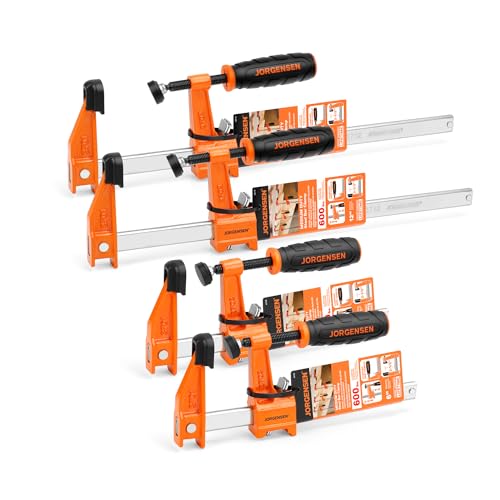 JORGENSEN F-Clamp Steel Bar Clamps Set