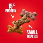 Peanut Butter Flavor Dog Treats, Small Biscuits, 7lbs