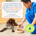 Native Pet Omega 3 Fish Oil for Pets