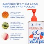 Native Pet Omega 3 Fish Oil for Pets