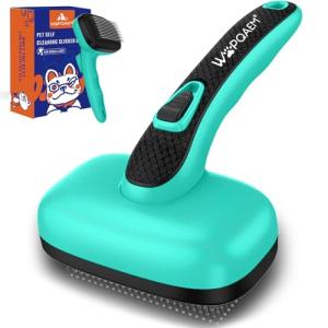 Self-Cleaning Slicker Brush for Dogs, Cats, Rabbit