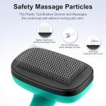 Self-Cleaning Slicker Brush for Dogs, Cats, Rabbit