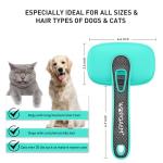 Self-Cleaning Slicker Brush for Dogs, Cats, Rabbit