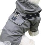 JoyDaog Waterproof Raincoat with Hood for XS Dogs
