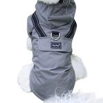 JoyDaog Waterproof Raincoat with Hood for XS Dogs