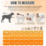 Lukovee Waterproof Dog Raincoat with Clear Hood