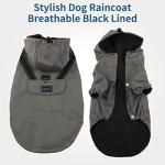 JoyDaog Waterproof Raincoat with Hood for XS Dogs