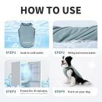 Cooling Dog Shirt with UV Protection and Quick Dry