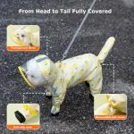 Waterproof Pineapple Dog Raincoat for Small Dogs