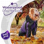 Waterproof Dog Raincoat for Large Dogs