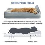 Orthopedic Waterproof Dog Bed for Large Dogs