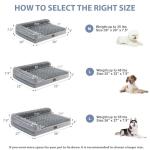 Orthopedic Waterproof Dog Bed for Large Dogs