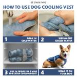 Spark Paws Dog Cooling Vest - Summer Heat Relief