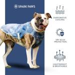 Spark Paws Dog Cooling Vest - Summer Heat Relief