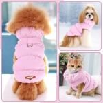 Cozy Waterproof Winter Jacket for Small Dogs