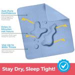 Washable Waterproof Dog Bed Pads - Pack of 4