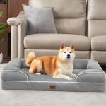 Large Waterproof Orthopedic Dog Bed with Sides