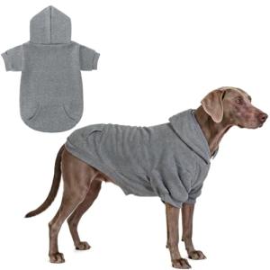 Kooltail Cozy Dog Hoodie with Pocket and Leash