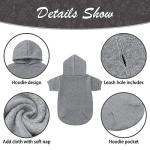 Kooltail Cozy Dog Hoodie with Pocket and Leash