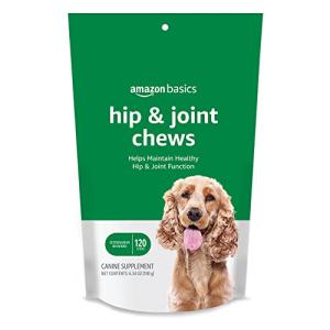 Amazon Basics Dog Hip & Joint Chews 120 Count