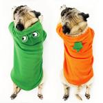 Frog-Shaped Dog Hoodie for Cold Weather