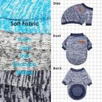 Cozy 3-Pack Fleece Dog Sweaters for Winter