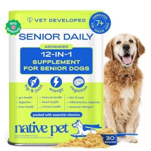 Native Pet Senior Dog Multivitamin Powder – 30 Scoops