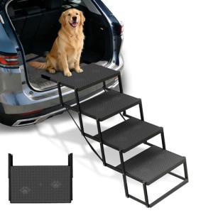 Foldable Dog Steps for Cars and SUVs