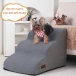 Aodisman Non-Slip 3-Step Ramp for Pets