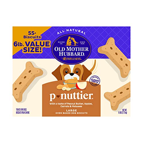 Classic Natural Dog Treats, P-Nuttier Flavor, 6lb Box