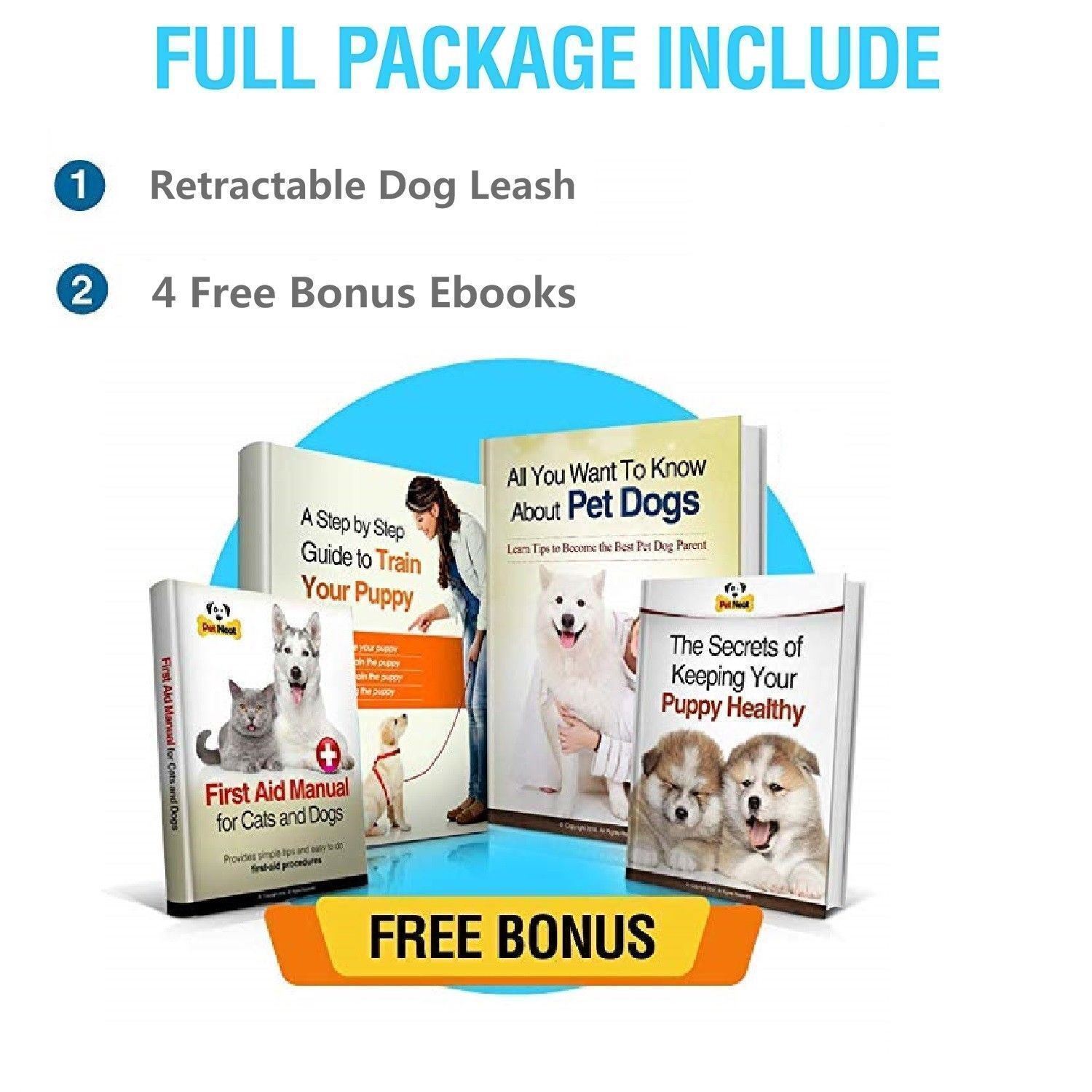 Retractable Dog Leash with Lock - 10 Ft