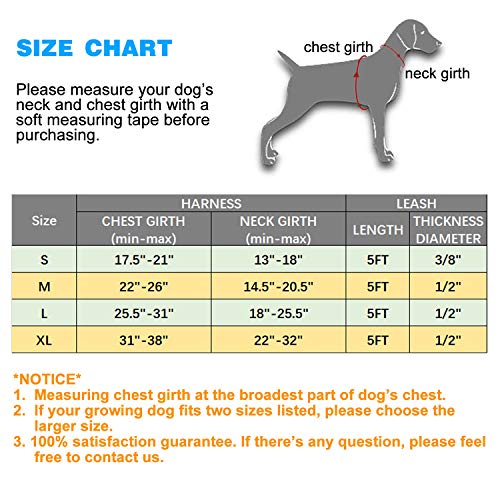 Adjustable reflective dog harness and leash